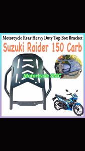 Motorcycle Rear Heavy Duty Top Box Bracket For Suzuki RAIDER 150 Carb High Quality Made in Thailand
