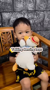 Dance Repeated Recording Duck Baby Doll Toy Cute Doll Music Fun Birthday Gift