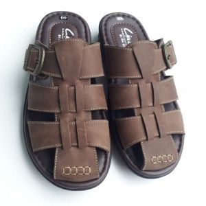 [ DA BÒ THẬT ] Dép Nam Bít Mũi Cao Cấp Cậu Chủ BM2 Đế May Bền Đẹp