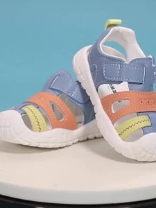 224Bobdog Boys Baby Sandals Closed Toe Summer New Arrival Children Non-Slip Toddler Shoes 0-1-2 Years Old 3 Girls Shoes