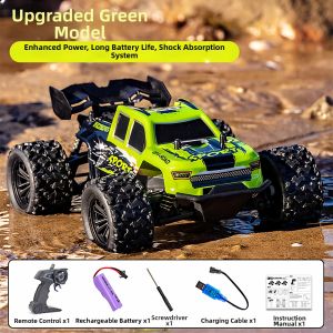 Rugged Remote Control Car 4WD High Power Toy for Children