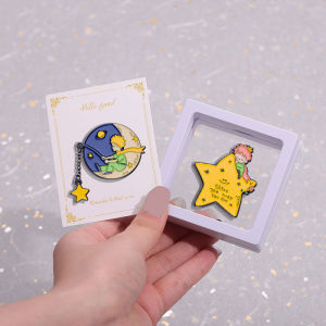 น่ารัก โลหะสไตล์ญี่ปุ่น ปกเสื้อ Pin Fox Rose กระเป๋าเป้สะพายหลังเสื้อผ้าอุปกรณ์เสริม Little Prince Star Fishing Chain Badge โลหะผสม Silver Plated Gold Plated