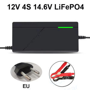 12V 24V 5A 10A LiFePo4 Charger 110-220V 8S 14.6V 29.2V LiFePo4 Battery High Power Charger Seven Protection For Car RV Yacht