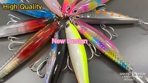 Pencil Fishing Lure Sinking Bait 8cm 16g Bass Fishing Tackle Saltwater Lures Trolling Isca Artificial Baits