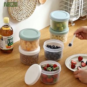 NACHUAN Double Layer Drain Sealed Box Airtight Food Freshness Box Container Ginger Garlic Onion Fridge Fresh Storage Container