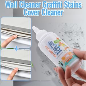 Wall Cleaner Graffiti Stains Cover Cleaner White Wall Decontamination Artifact