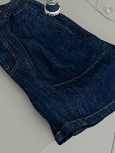 SS Brand Childrens Jeans Shorts High Waist Five-Pointed Summer Pants for Boys And Girls New 2025 Korean Style Kids Clothing