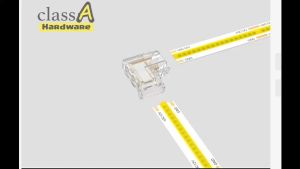 ClassAHW COB Led Flexible Strip Light Connector For 8mm Strip 3000k 4000k 6000k Warm White Cool White Day Light White