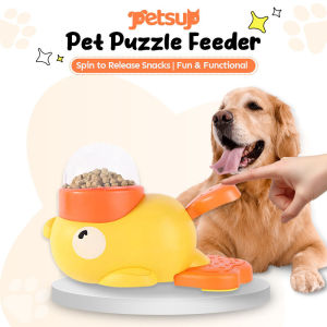 Cat Dog Funny Feeder Cartoon Freeze-dried Snack Launcher Interactive Pet Food Treat Dispenser