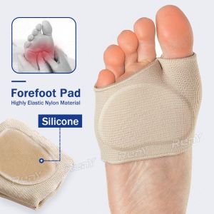 Womens front foot pad thickened silicone womens high heels insole pain relief insole pad