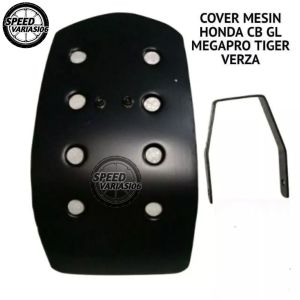 Skid plate Engine Guard pelindung mesin Honda Tiger GL Mega Pro New Mega pro dan thunder 125