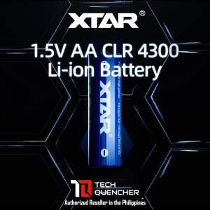 XTAR AA CLR 4300 1.5V 2700mAh Rechargeable Lithium Battery - 1.5V Constant High Power - 20°C to 60°C