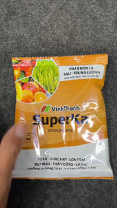 SUPERKA KALI TRUNG LƯỢNG 50%K₂O+18%S | Dưỡng Trái Ớt – Bóng Đẹp – Đỏ Nhanh – Cuống Dai – Giảm Nứt Sượng – Nhập Khẩu Châu Âu – Gói 100G