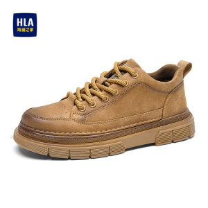 HLA | New Winter Insulated Retro British Thick Sole Boots
