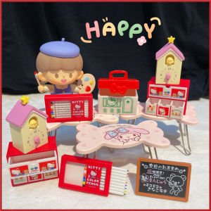 Hellokitty Hello Kitty Pencil Medicine Box Miniature Candy Toy Nostril Chicken House Pine Bear Melody Model