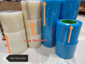 (MY Ready Stock)Self-Adhesive Tape 50meter PE Greenhouse Film Repair Self-Adhesive UV Resistant Waterproof 大棚膜修补专用胶带