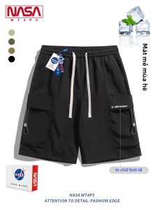 NASA WTAPS | Work Casual Straight Loose Shorts with Multiple Pockets