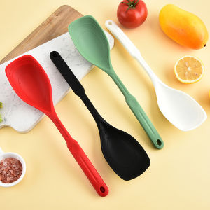 1PC multi-functional silicone spatula High temperature kitchen non-stick frying spatula multi-functional baby food kitchenware