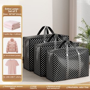 SIVASS | Durable Moving and Storage Bag for Clothes and Quilts