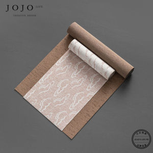 JOJOS L. PD. Japanese Style Tea Ceremony Linen Table Flag Mat Tea Art Cloth Pad Traditional Chinese Style Home Textile Tablecloth