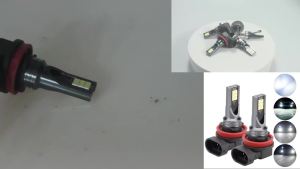 2pcs H8 H9 H1 H3 Led H11 9005 HB3 9006 HB4 Car CSP LED Fog Headlight Bulbs 6000K White Auto Fog Lamp Day Running Light