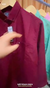 PAKET USAHA 12PCS KEMEJA PUTIH HITAM PRIA LENGAN PANJANG POLOS TERMURAH KUALITAS PREMIUM