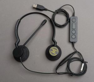 Jabra Biz 2300 QD/USB Preloved - 100percent Orig No issue In Good Condition New Ear Foam