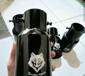 knalpot srigala baut all mobil bensin maupun solar suara guk guk parah