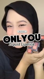 [NEW LAUNCH] ONLYOU All-Day Wear Dewy Ink Liquid Lipstick | Glossy Lip Hyper Hydrating 18H Long Lasting Transferproof Waterproof High Pigmented lipgloss Moisturizer Lipstik