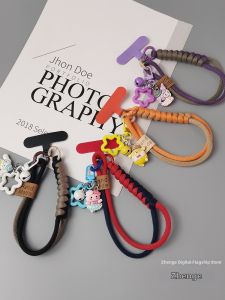 ZHENGEGE | Anti-Loss Wrist Wearable Two-Strand Braided Mobile Phone Lanyard