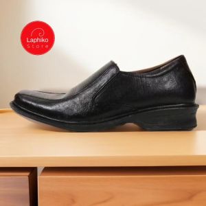 Sepatu fantofel formal pria hitam SP03 39-42