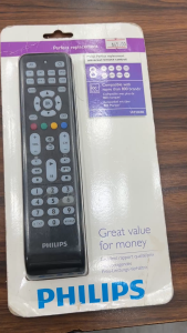 Philips SRP2008B Universal Remote Control | Controls Up to 8 Devices | Compatible with 800+ Brands