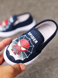 รองเท้าเด็กผ้าใบหุ้มข้อต่ํา ฤดูใบไม้ผลิ ฤดูใบไม้ร่วง สไตล์เนอสเซอรี่เด็ก เด็กผู้หญิง รองเท้าผ้าเด็กวัยหัดเดิน ฤดูใบไม้ผลิ ฤดูใบไม้ร่วง รุ่นใหม่ โรงเรียนอนุบาลเดี่ยว