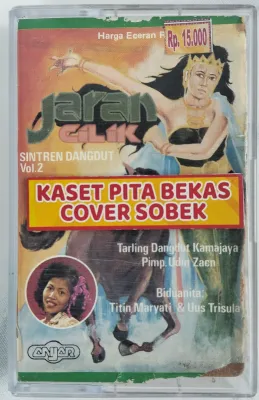 Kaset pita bekas sintren dangdut vol 2 jaran cilik