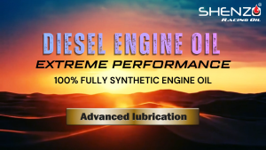 Shenzo Fully Synthetic Heavy Duty Diesel Engine Oil 5W30 10W30 5W40 10W40 15W40 15W50 8 Liter/4x4 Ranger Hilux Dmax Vigo/Turbo-charged vehicles