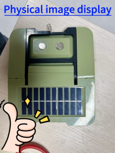 3 in 1 Solar Camping Light 9600MAH Outdoor Waterproof Foldable Camping Light LED Flood Flashlight