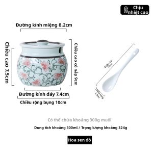 Lọ Gia Vị Dung Lượng Lớn Chống Nhiệt