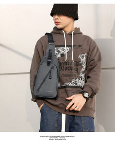 Túi Đeo Chéo Nam Thời Trang WE POWER Chống Nước có cổng Sạc USB PKS-110032