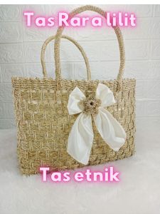Tas lilit wanita/ Tas jinjing wanitaanyaman pandan/ mamamia/ tas rara