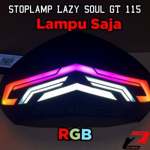 Stoplamp Lazy Soul GT 115 RGB 210 Mode Bluetooth Apk