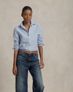Polo Ralph Lauren Women Classic Fit Cotton Oxford Long Sleeve Shirt