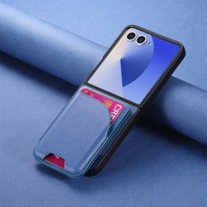szhaiyu | Detachable 2 IN1 Wallet Phone Case For Samsung Galaxy Z Flip 8 7 FE 6 5 4 3 Magnetic Card Holder Leather Folding Funda Phone