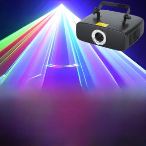 Full Color Animation Laser Light for KTV Bar Stage Lighting Dynamic Sound Control Beam Atmosphere Colorful Laser Projector