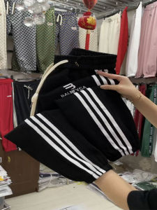 กางเกงกีฬาผู้หญิงเอวสูงทรงหลวมปักลายสไตล์เกาหลี กางเกงขายาวทรงหลวมสไตล์ฮาราจูกุสำหรับฤดูใบไม้ร่วงปี 2023