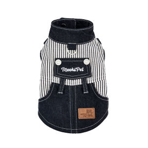 Mooki pet | Jeans Summer Vest with Leash Loop for Small Dogs