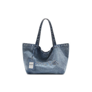 muva | Túi Đeo Vai Denim Canvas Dung Lượng Lớn