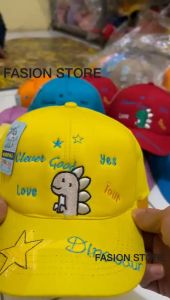 Topi anak laki laki motif dino star model korea topi baseball anak perempuan lucu motif dino bintang