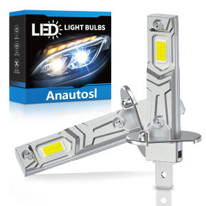 2PCS H1 LED Headlight Bulbs CANBUS Mini Size High Power Auto Headlamp Fog Lamp 12V 24V 80000LM 500W