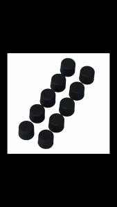 HOT!10pcs Silicone TV Audio Video Interface Dust Plug Female Protective Cover