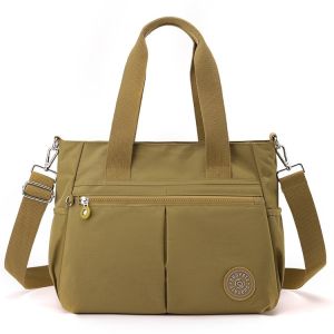 Tote Womens Bag 2024 Summer New Arrival Handbag Nylon Cloth Shoulder Messenger Bag Trendy Large Capacity Mom Bag Womens